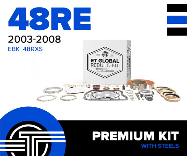 DODGE 48RE Transmission Rebuild: 2003-2008 Premium Kit w/ Steels