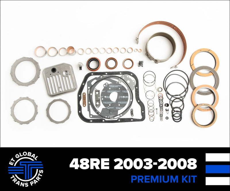 DODGE 48RE Transmission Rebuild: 2003-2008 Premium Kit w/ Steels
