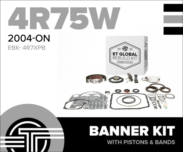 4R75W - FORD - 2004-ON - BANNER KIT (W/PISTONS)