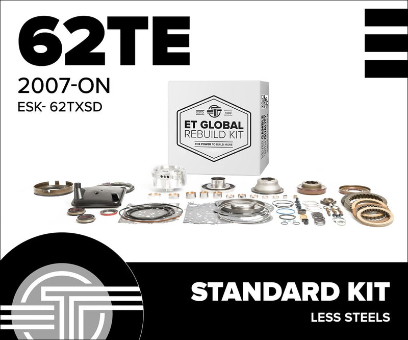 62TE - CHRYSLER/DODGE - 2007-ON - STANDARD KIT W/STEELS & COMPOUNDER