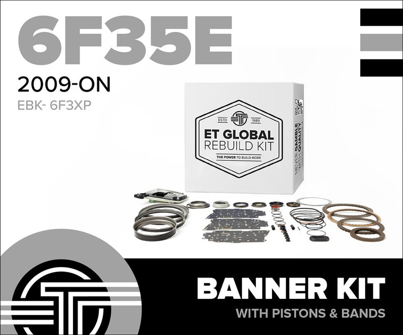 6F35E - FORD - 2009-ON - BANNER KIT (W/PISTONS)