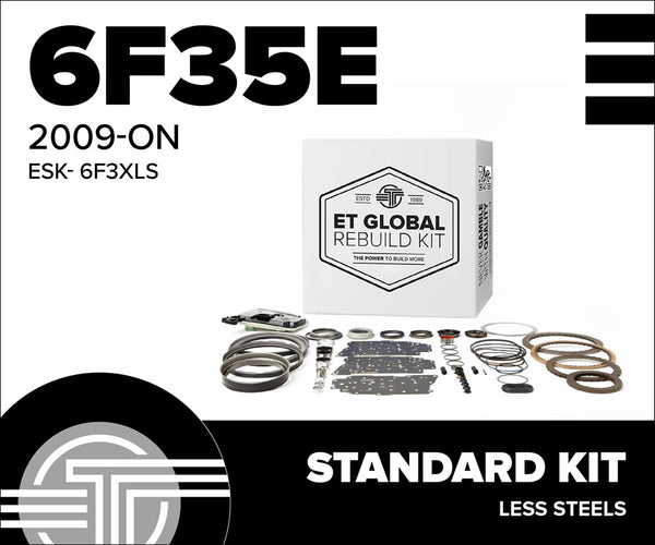 6F35E - FORD - 2009-ON - STANDARD KIT (L/STEELS)