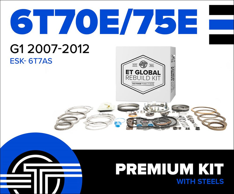 6T70/75 G1 - GM - 2007-2012 - PREMIUM KIT (W/STEELS)