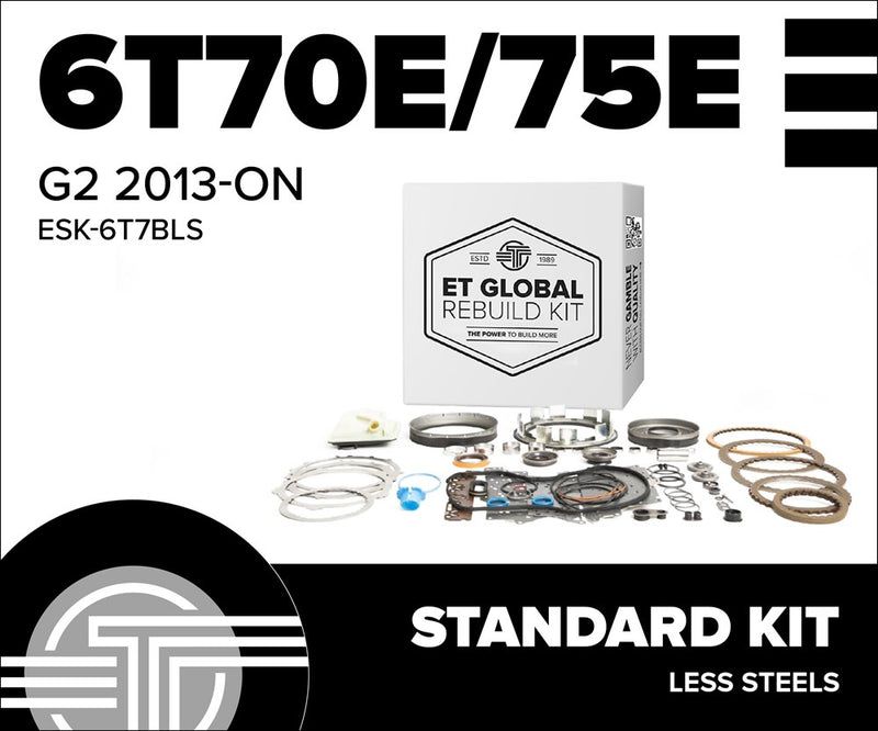 6T70/75 G2 - GM - 20013-ON - STANDARD KIT LESS STEELS